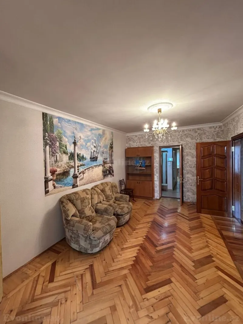 Kirayə verilir 3 otaqlı Mənzil Köhnə tikili 75 m² İnşaatçılar m. - şəkil 12