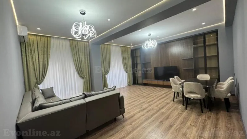 Kirayə verilir 3 otaqlı Mənzil Yeni tikili 140 m² Xətai r. - şəkil 2