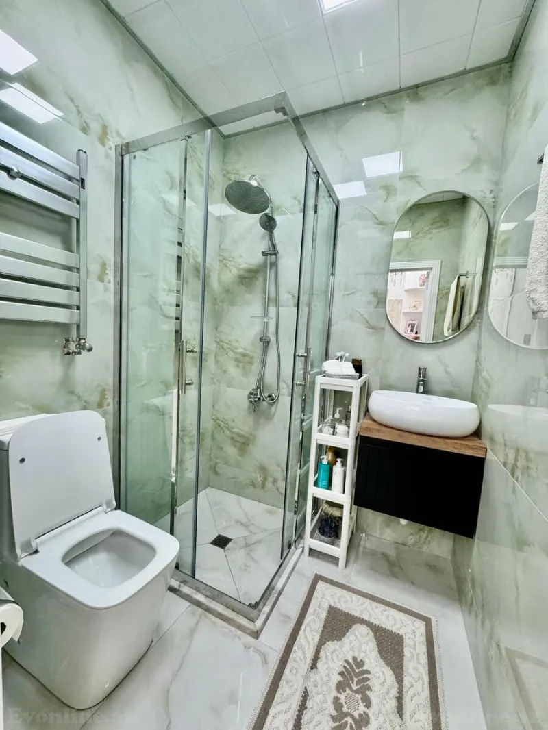 Satılır 2 otaqlı Mənzil Yeni tikili 58 m² 9-cu mikrorayon - şəkil 7