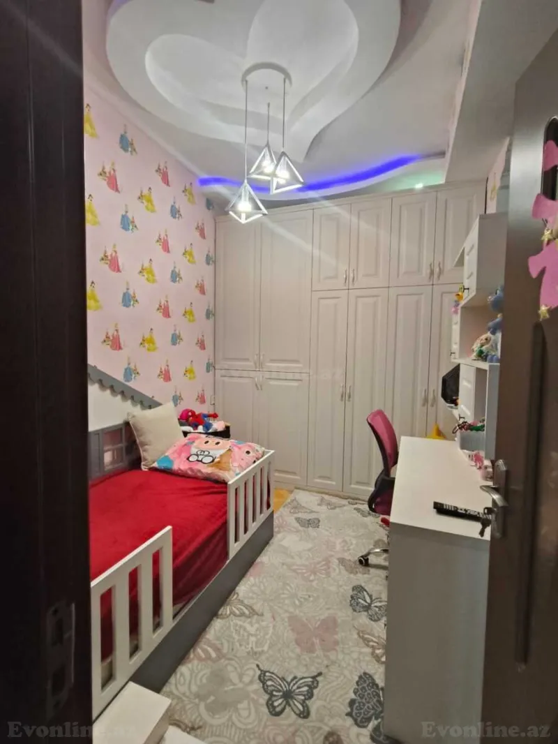 Satılır 3 otaqlı Mənzil Yeni tikili 81 m² Həzi Aslanov m. - şəkil 5