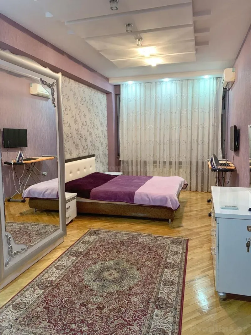 Kirayə verilir 3 otaqlı Mənzil Yeni tikili 110 m² Xətai m. - şəkil 3