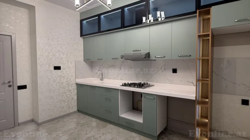 Satılır 2 otaqlı Mənzil Yeni tikili 85 m² Qara Qarayev m. - şəkil 4