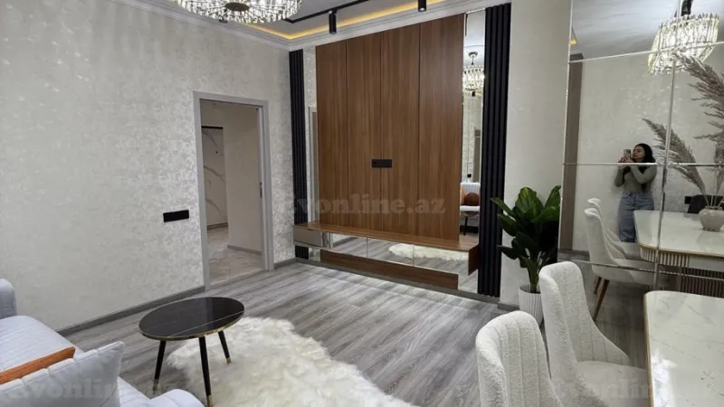 Satılır 2 otaqlı Mənzil Yeni tikili 85 m² Qara Qarayev m. - şəkil 9