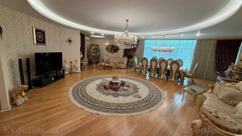 Satılır 4 otaqlı Mənzil Yeni tikili 234 m² Sahil m. - şəkil 2