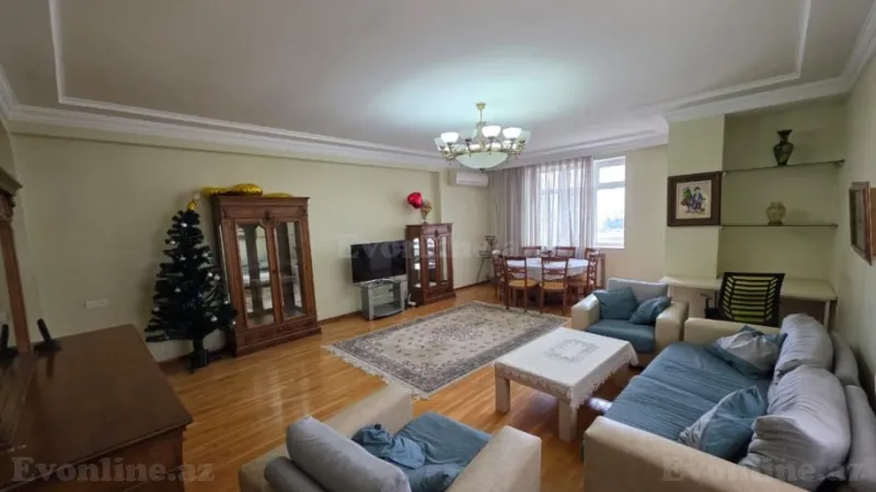 Kirayə verilir 3 otaqlı Mənzil Yeni tikili 130 m² 8-ci mikrorayon - şəkil 3