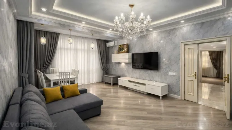 Kirayə verilir 3 otaqlı Mənzil Yeni tikili 130 m² Gənclik m.