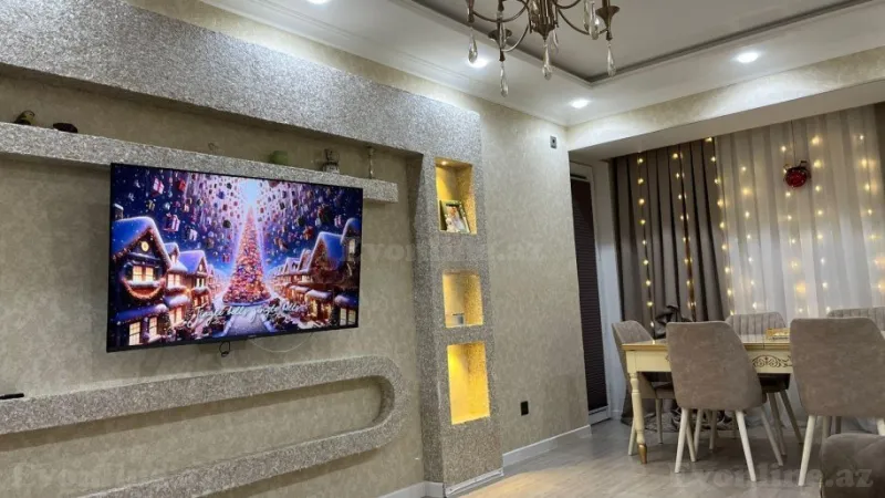 Satılır 3 otaqlı Mənzil Yeni tikili 110 m² Həzi Aslanov - şəkil 3