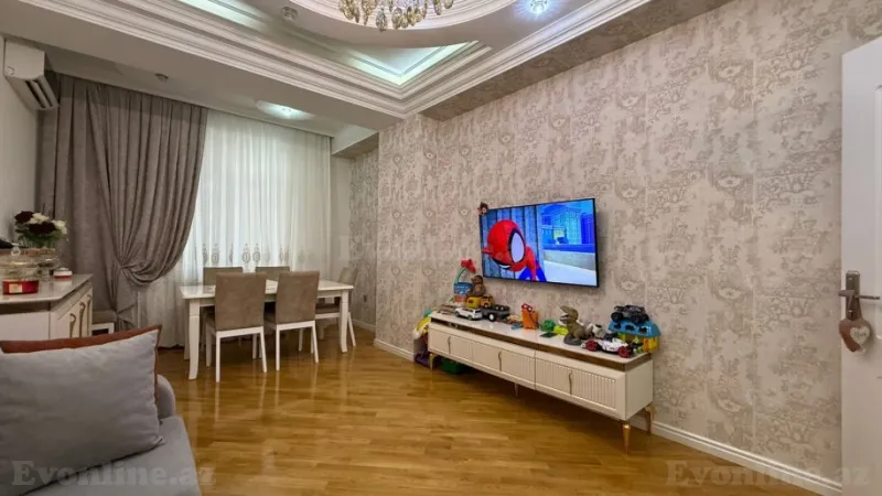 Satılır 3 otaqlı Mənzil Yeni tikili 103 m² Qara Qarayev m. - şəkil 3
