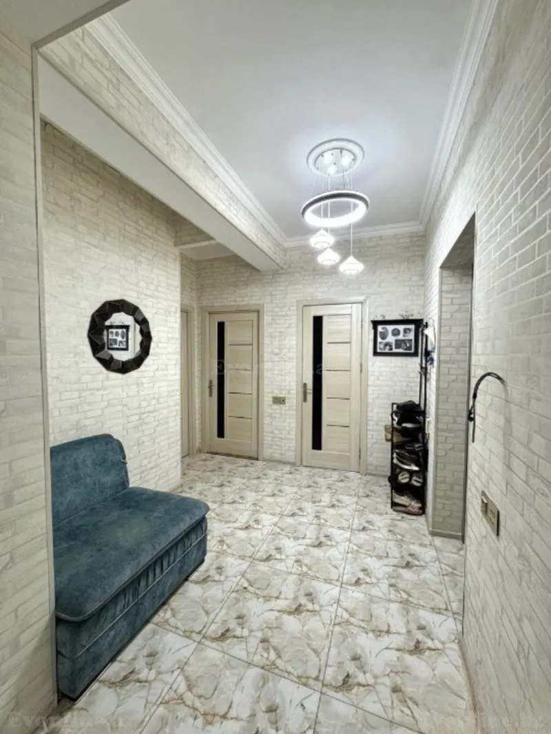 Satılır 2 otaqlı Mənzil Yeni tikili 82 m² Həzi Aslanov m. - şəkil 3