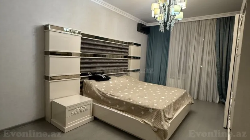 Kirayə verilir 2 otaqlı Mənzil Yeni tikili 95 m² Xətai m. - şəkil 3