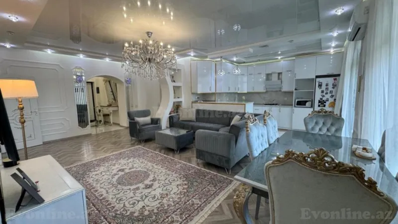 Kirayə verilir 3 otaqlı Mənzil Yeni tikili 103 m² 8 Noyabr m. - şəkil 2