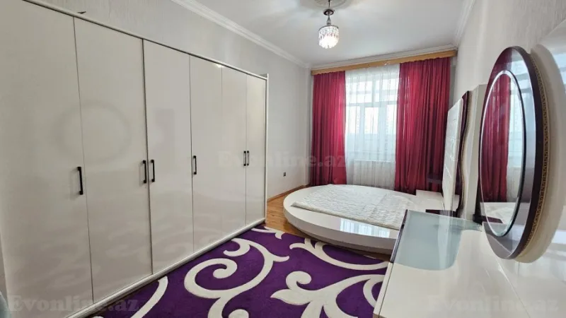 Kirayə verilir 3 otaqlı Mənzil Yeni tikili 85 m² İnşaatçılar m. - şəkil 2