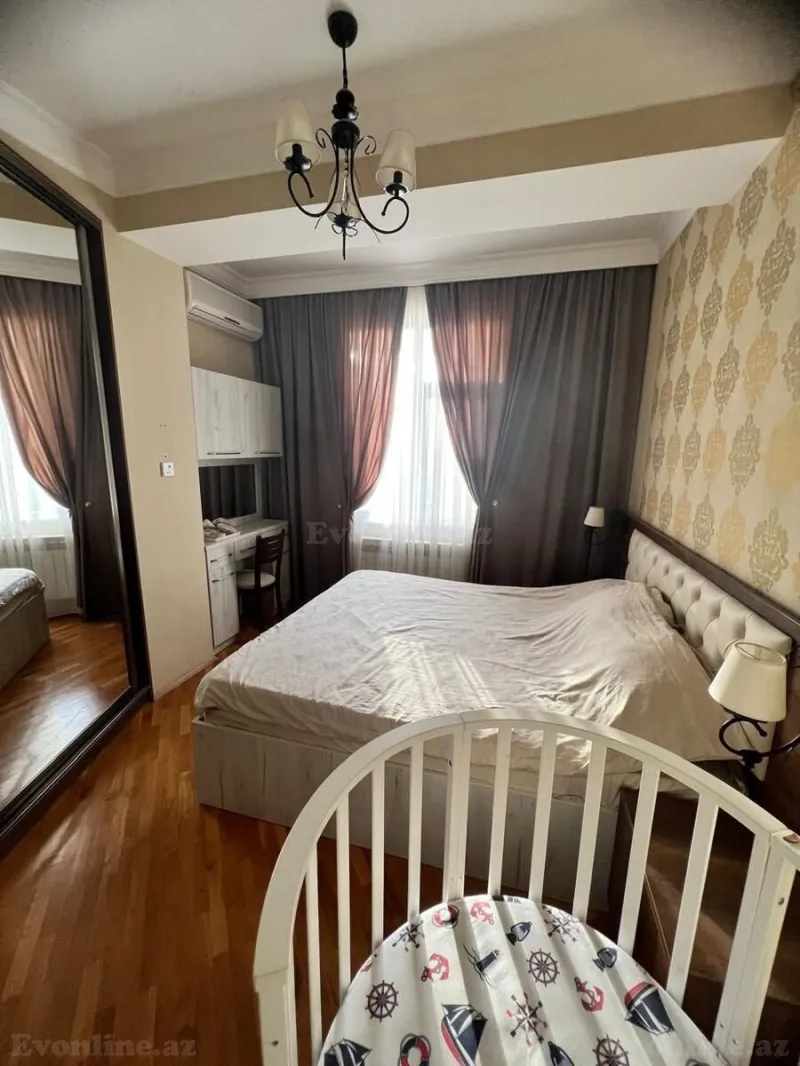 Satılır 2 otaqlı Mənzil Yeni tikili 50 m² Memar Əcəmi m. - şəkil 6