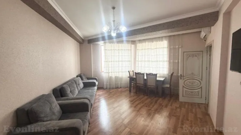 Kirayə verilir 2 otaqlı Mənzil Yeni tikili 65 m² Həzi Aslanov m. - şəkil 3