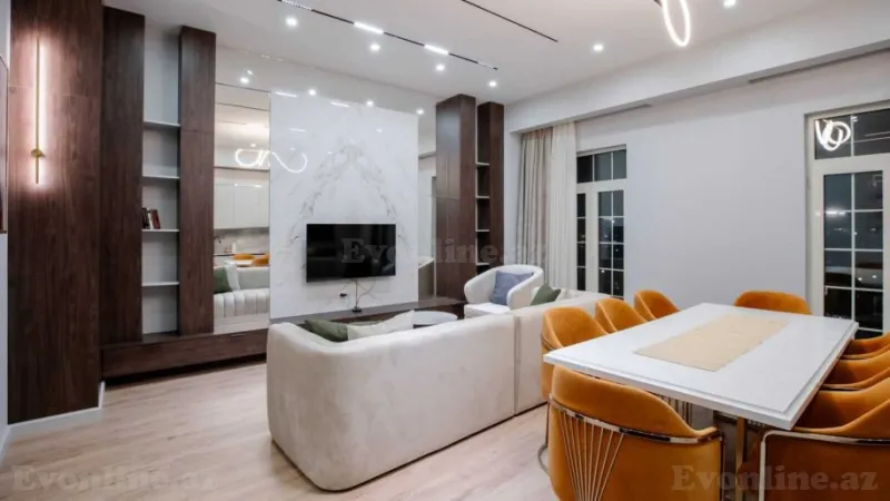 Kirayə verilir 3 otaqlı Mənzil Yeni tikili 120 m² Xətai r. - şəkil 2