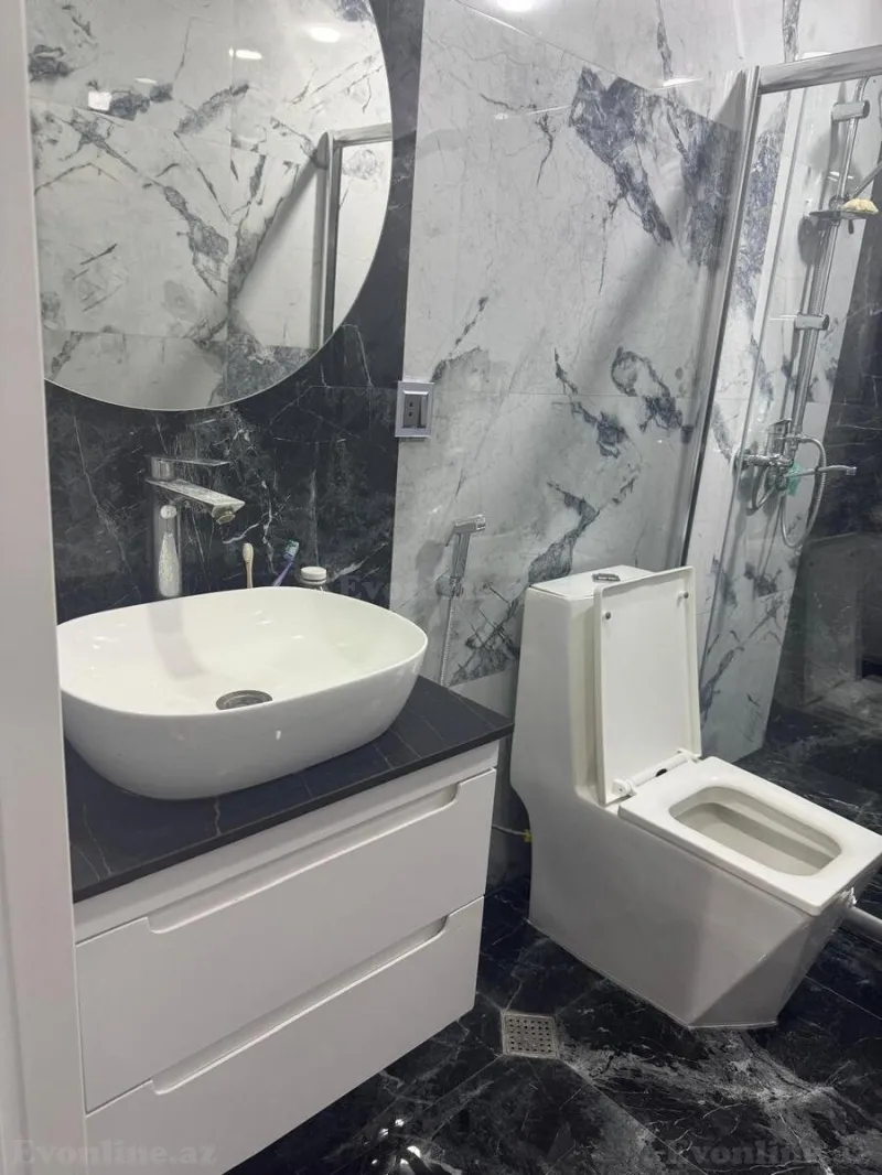 Kirayə verilir 2 otaqlı Mənzil Yeni tikili 84 m² Həzi Aslanov - şəkil 5