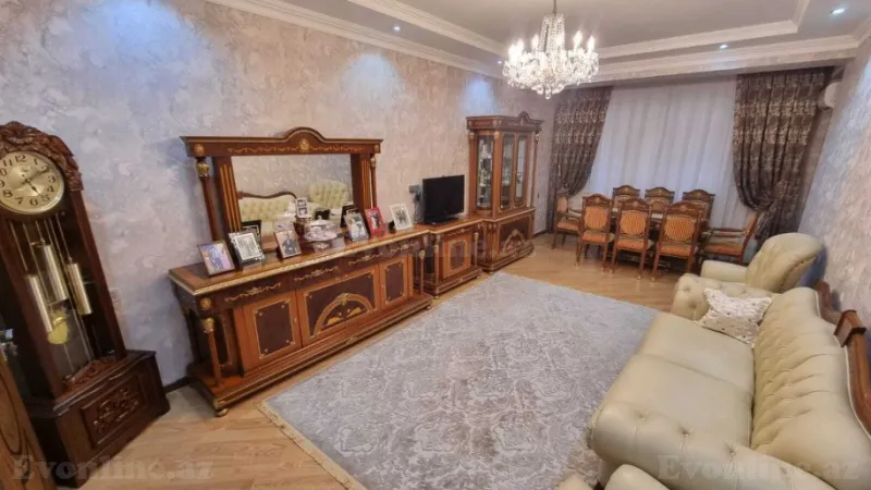 Kirayə verilir 2 otaqlı Mənzil Yeni tikili 100 m² Nəsimi r. - şəkil 2