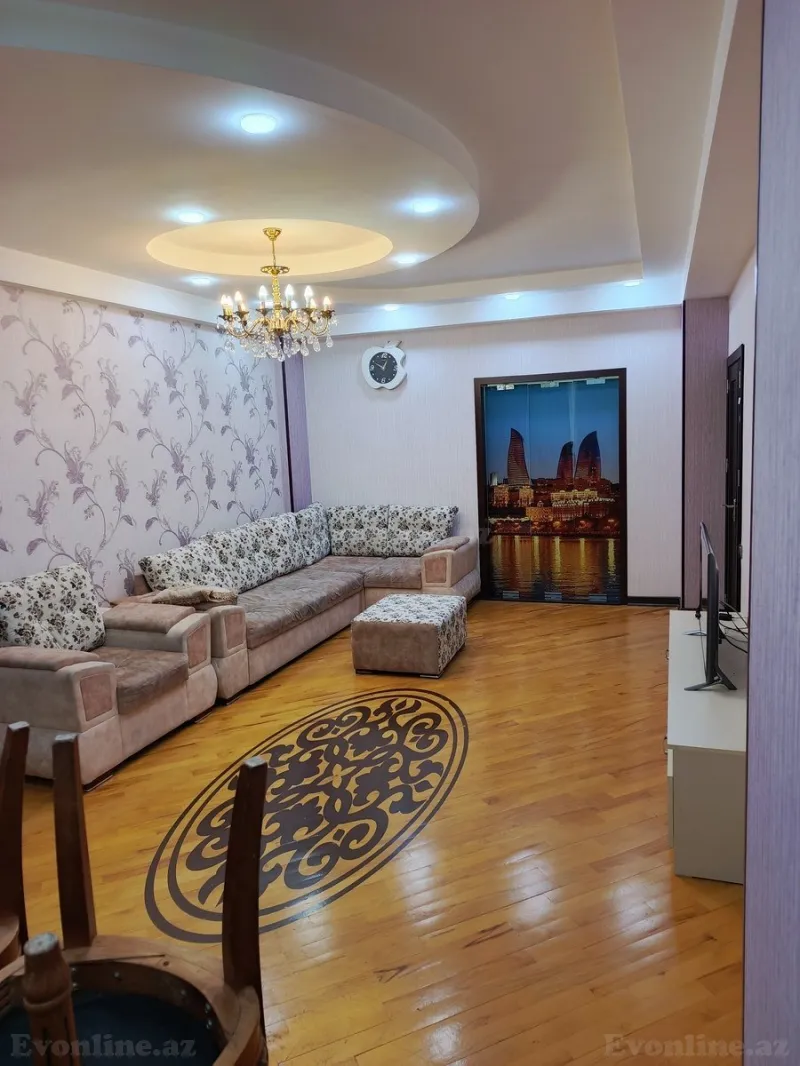 Kirayə verilir 3 otaqlı Mənzil Yeni tikili 75 m² 8-ci kilometr
