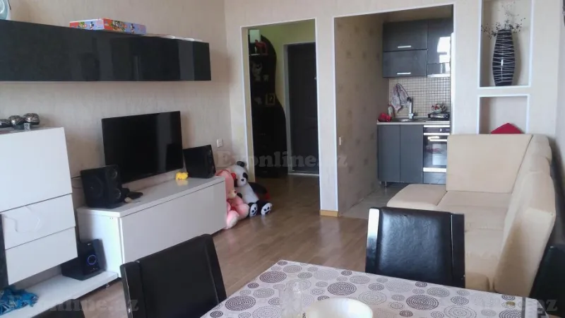 Satılır 2 otaqlı Mənzil Yeni tikili 60 m² Həzi Aslanov - şəkil 2