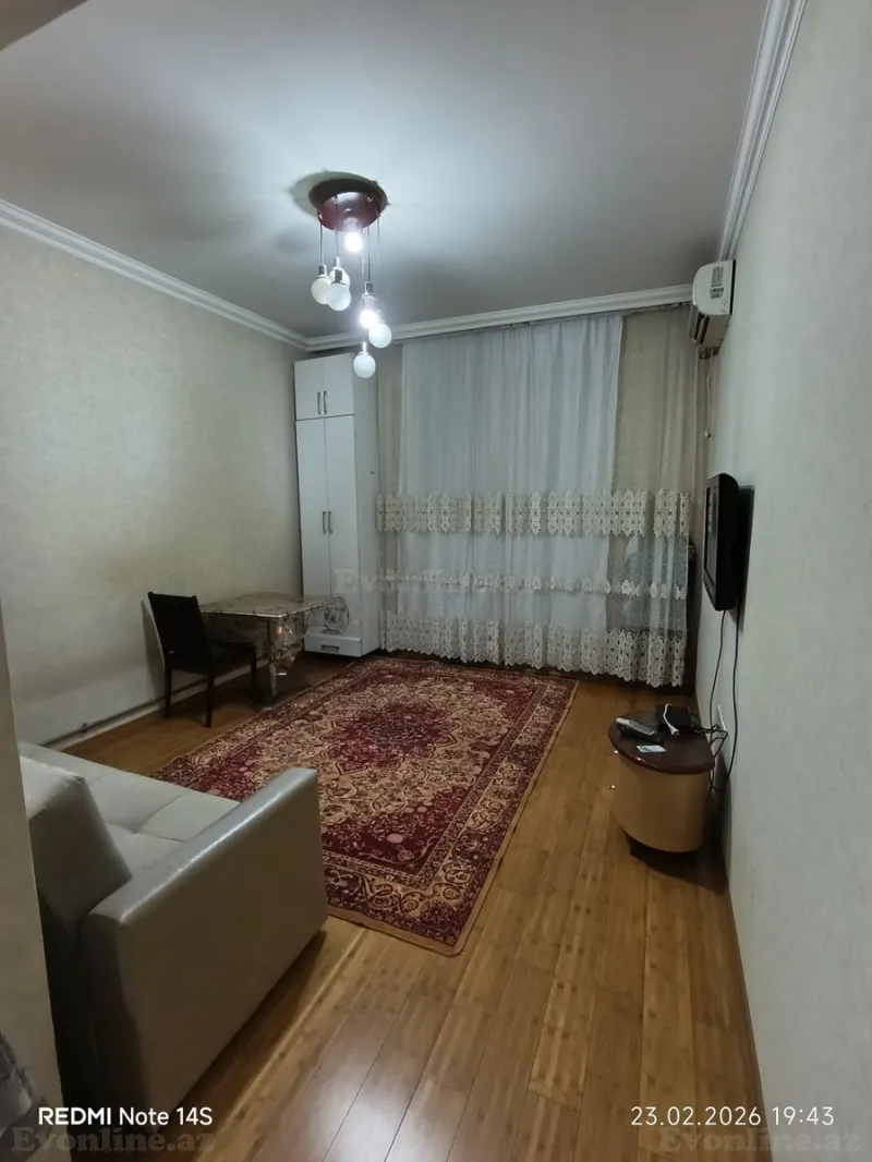 Kirayə verilir 1 otaqlı Mənzil Yeni tikili 31 m² Yasamal