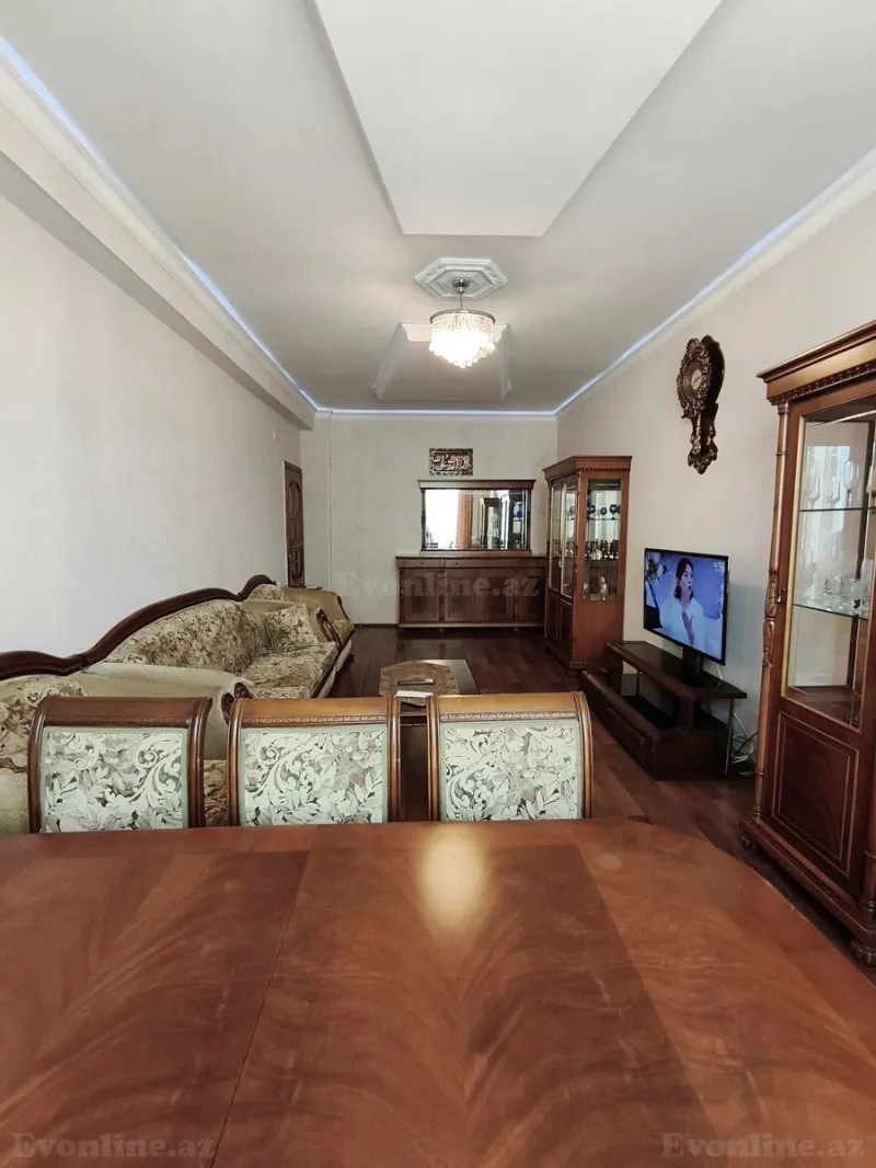 Satılır 3 otaqlı Mənzil Yeni tikili 118 m² Həzi Aslanov m. - şəkil 2