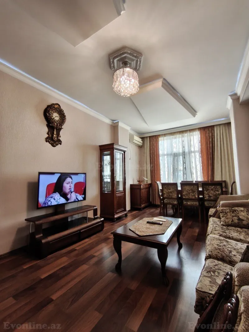 Satılır 3 otaqlı Mənzil Yeni tikili 118 m² Həzi Aslanov m. - şəkil 3