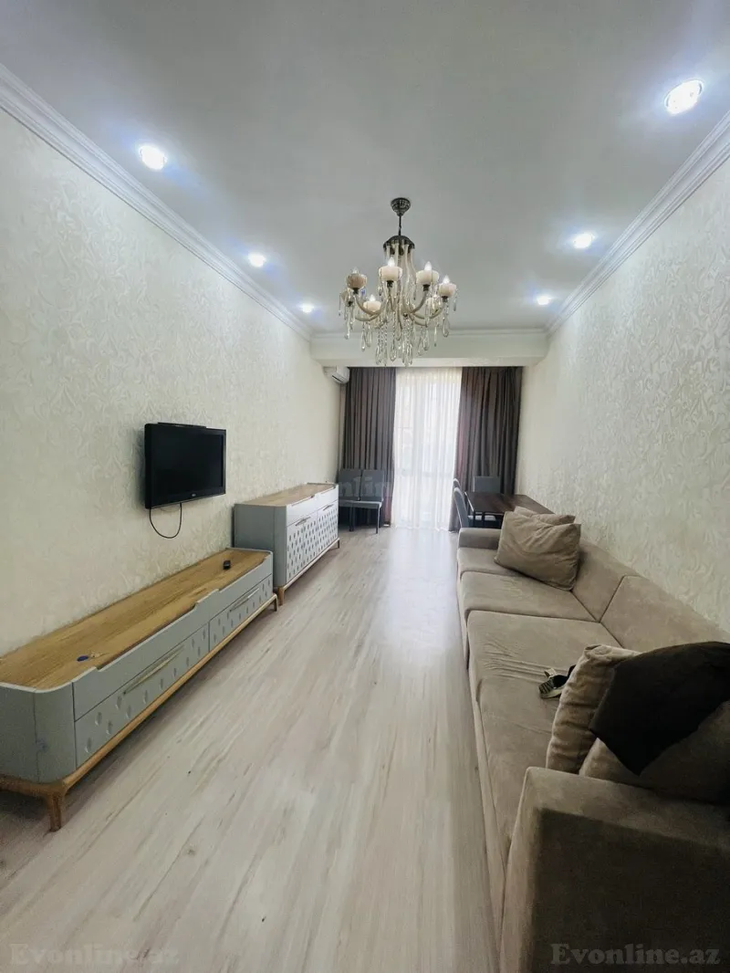 Kirayə verilir 2 otaqlı Mənzil Yeni tikili 60 m² Həzi Aslanov m. - şəkil 3