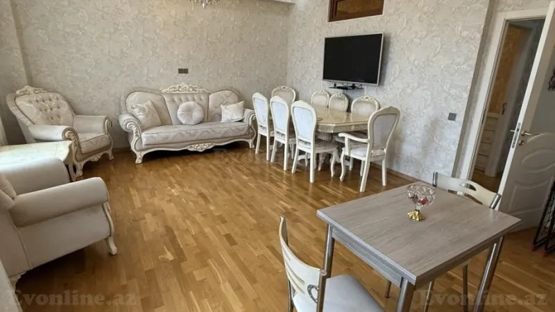 Satılır 3 otaqlı Mənzil Yeni tikili 75 m² Qara Qarayev m. - şəkil 2