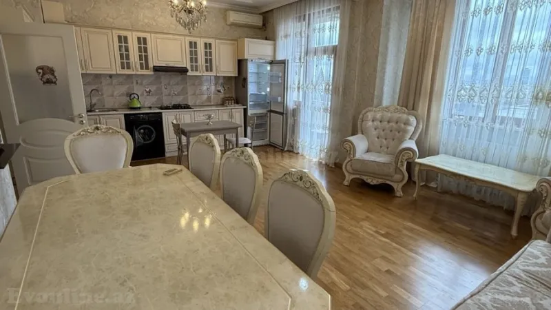 Satılır 3 otaqlı Mənzil Yeni tikili 75 m² Qara Qarayev m. - şəkil 4