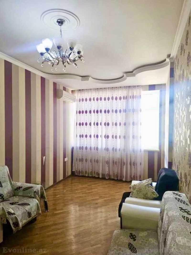 Satılır 2 otaqlı Mənzil Yeni tikili 85 m² 6-cı mikrorayon - şəkil 2