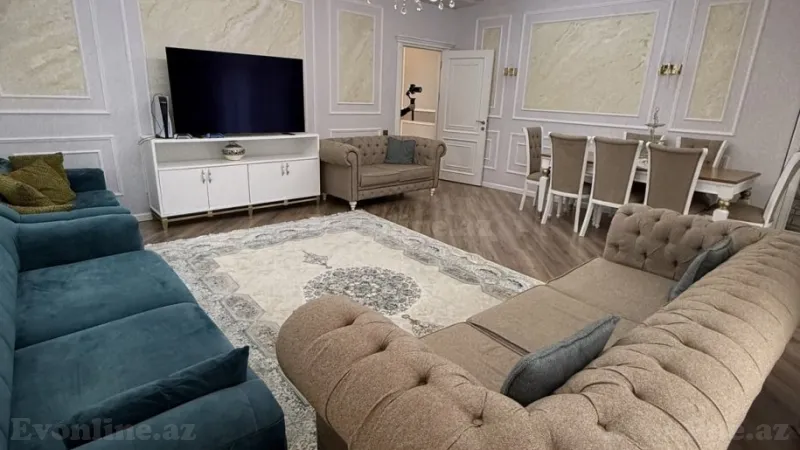 Satılır 4 otaqlı Mənzil Yeni tikili 180 m² Nəriman Nərimanov m. - şəkil 4