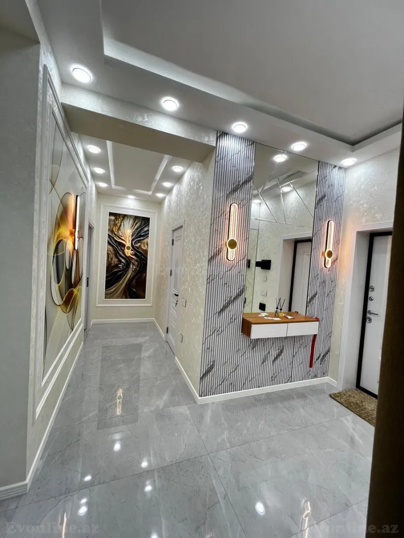 Satılır 3 otaqlı Mənzil Yeni tikili 100 m² Neftçilər m. - şəkil 2