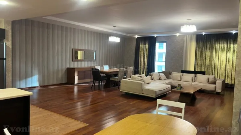 Kirayə verilir 4 otaqlı Mənzil Yeni tikili 220 m² Səbail r. - şəkil 4