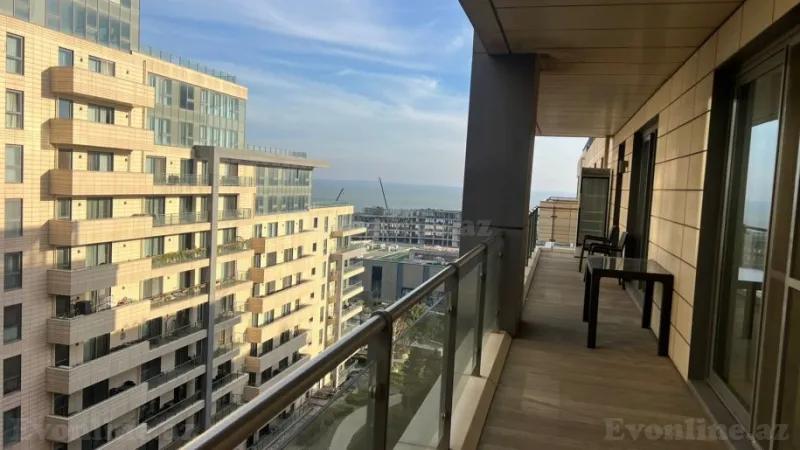 Kirayə verilir 4 otaqlı Mənzil Yeni tikili 220 m² Səbail r. - şəkil 6