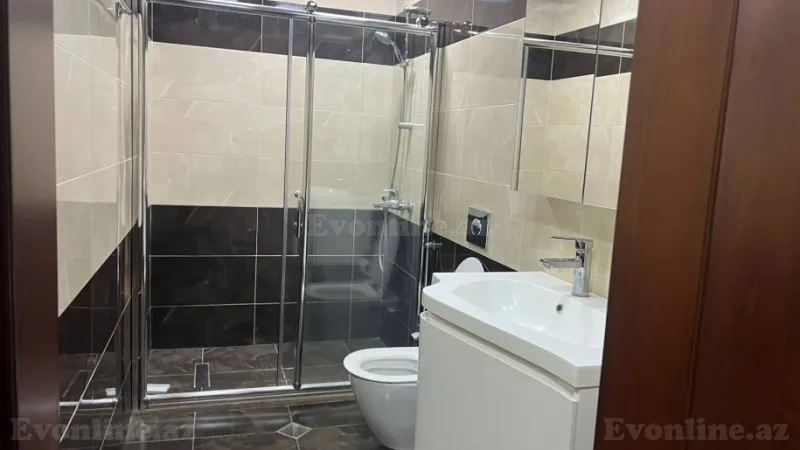 Kirayə verilir 4 otaqlı Mənzil Yeni tikili 220 m² Səbail r. - şəkil 15