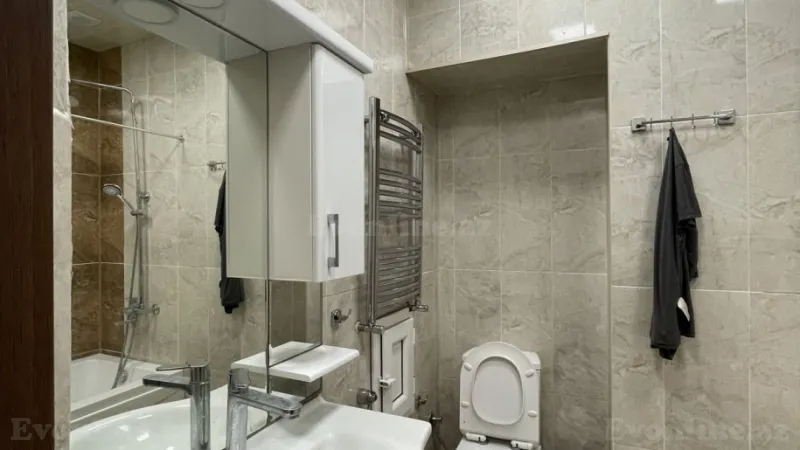 Satılır 2 otaqlı Mənzil Yeni tikili 80 m² Nəsimi r. - şəkil 13