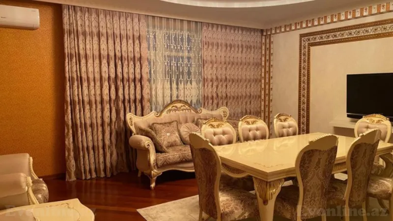 Kirayə verilir 3 otaqlı Mənzil Yeni tikili 145 m² Xətai m. - şəkil 5