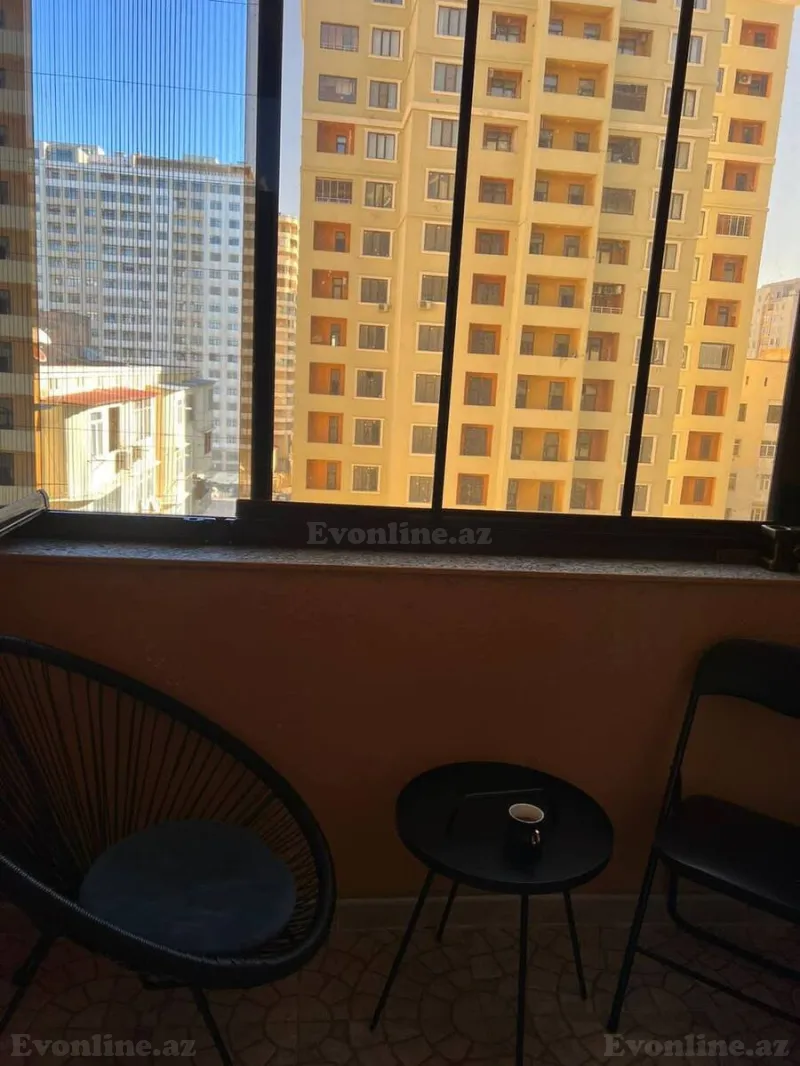 Kirayə verilir 3 otaqlı Mənzil Yeni tikili 80 m² Yasamal - şəkil 8