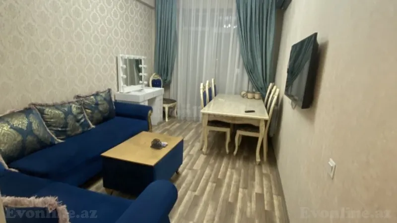 Kirayə verilir 2 otaqlı Mənzil Yeni tikili 50 m² Yasamal