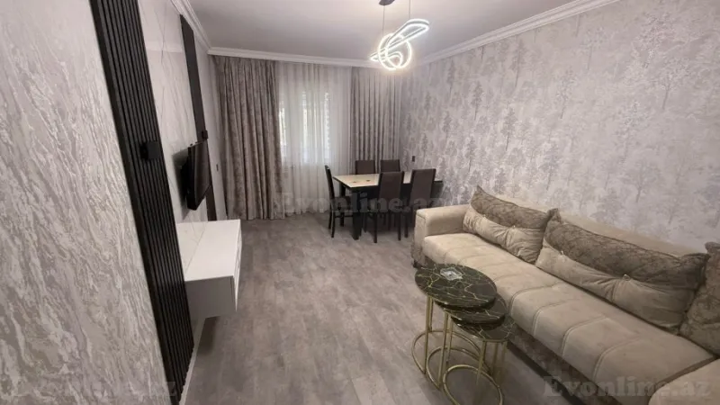 Kirayə verilir 3 otaqlı Mənzil Yeni tikili 77 m² Xalqlar Dostluğu m.