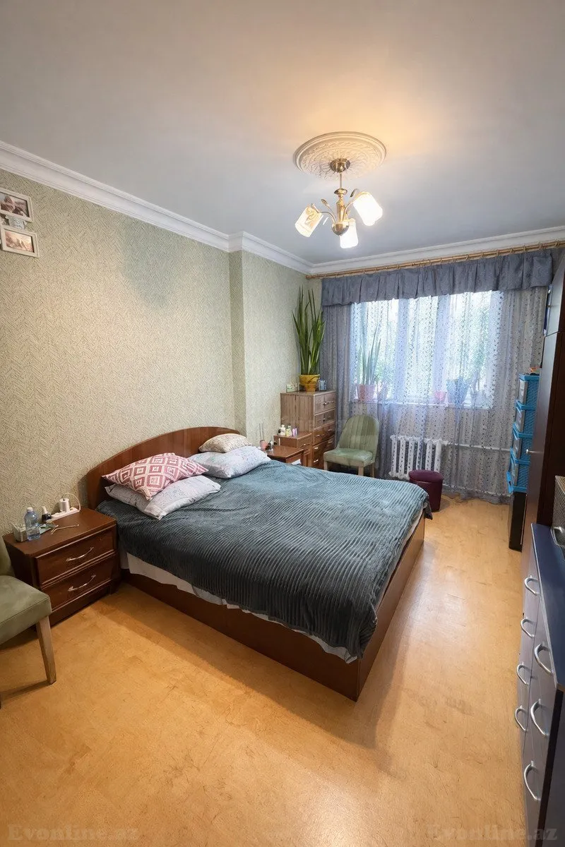 Satılır 3 otaqlı Mənzil Köhnə tikili 80 m² Həzi Aslanov m. - şəkil 3