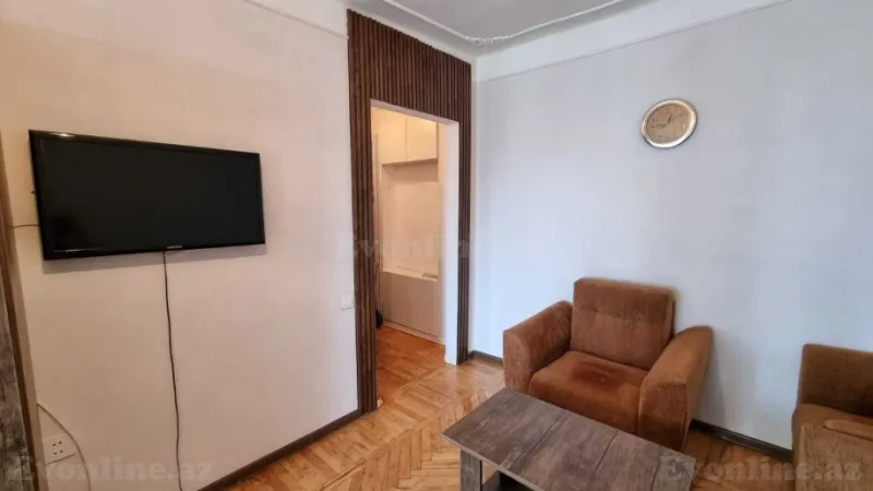 Kirayə verilir 2 otaqlı Mənzil Köhnə tikili 50 m² Həzi Aslanov m. - şəkil 2