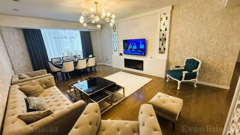 Kirayə verilir 3 otaqlı Mənzil Yeni tikili 130 m² Badamdar