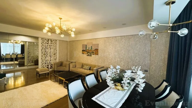 Kirayə verilir 3 otaqlı Mənzil Yeni tikili 130 m² Badamdar - şəkil 2