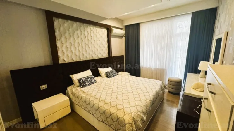 Kirayə verilir 3 otaqlı Mənzil Yeni tikili 130 m² Badamdar - şəkil 4