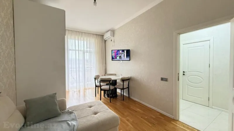 Satılır 2 otaqlı Mənzil Yeni tikili 45 m² Yasamal r. - şəkil 2