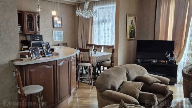 Satılır 3 otaqlı Mənzil Yeni tikili 130 m² Gənclik m. - şəkil 3