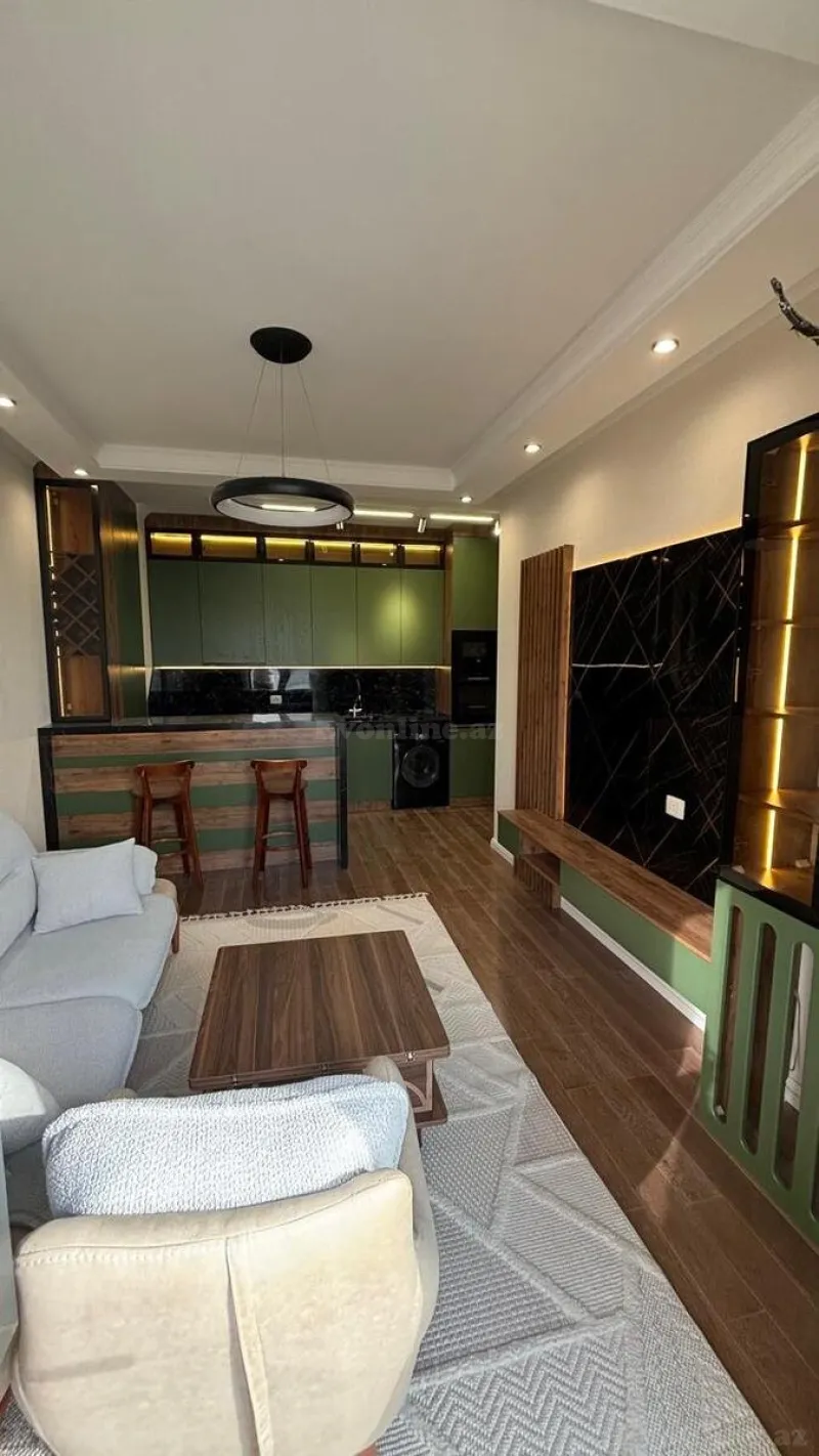 Kirayə verilir 3 otaqlı Mənzil Yeni tikili 75 m² Elmlər Akademiyası m. - şəkil 3