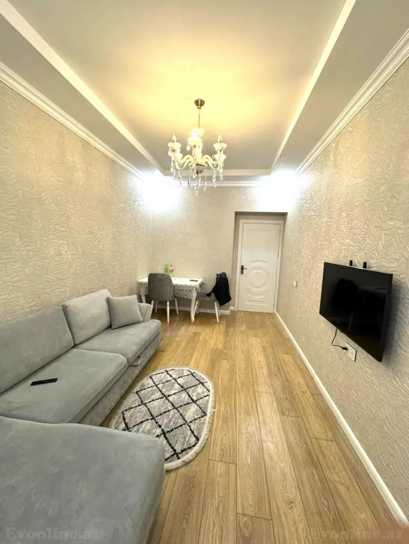 Satılır 2 otaqlı Mənzil Yeni tikili 50 m² 20 Yanvar m. - şəkil 2