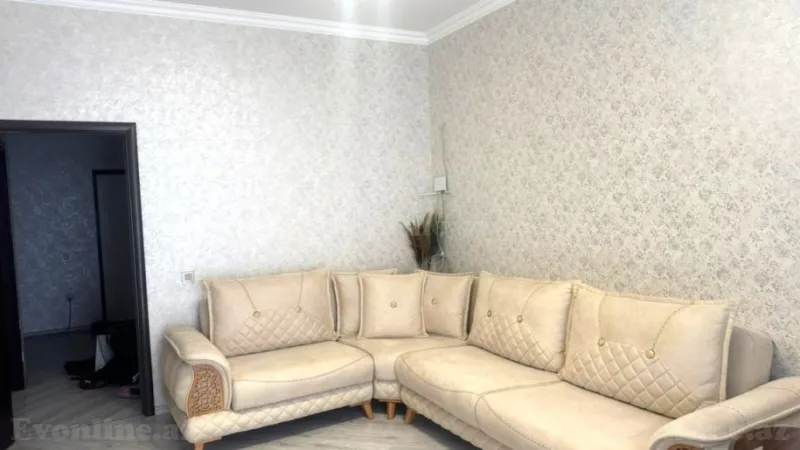 Satılır 2 otaqlı Mənzil Yeni tikili 90 m² Həzi Aslanov m. - şəkil 2